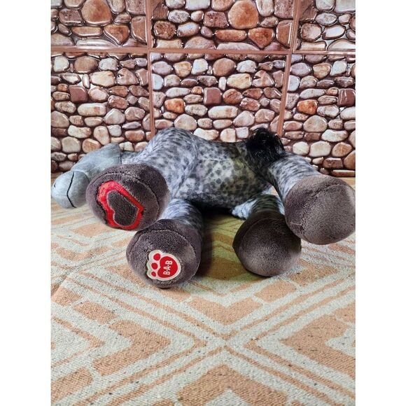 Build-a-Bear Workshop Horses & Hearts Riding Club Gray Horse by Build A Bear #B5 - Picture 6 of 7
